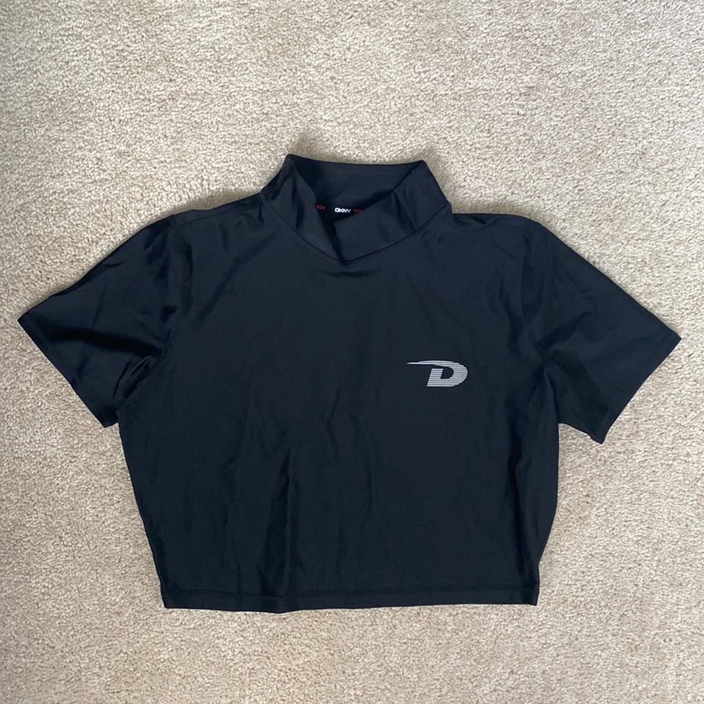 Danny Phantom Mock Neck Crop Top